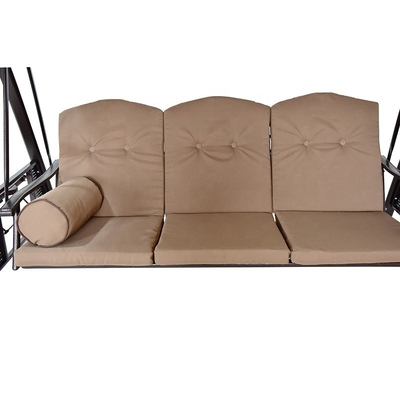 200*124*170cm Tuinversieringen Buiten Kussenbank Bed met Canopy Pergola Gazebo