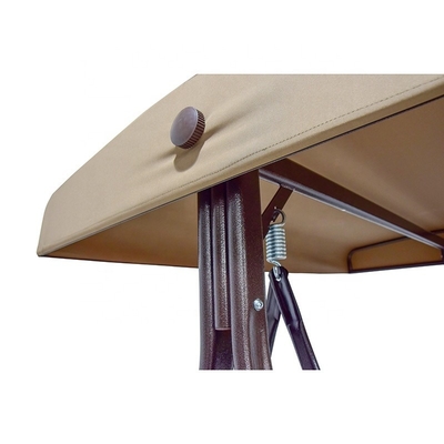 200*124*170cm Tuinversieringen Buiten Kussenbank Bed met Canopy Pergola Gazebo