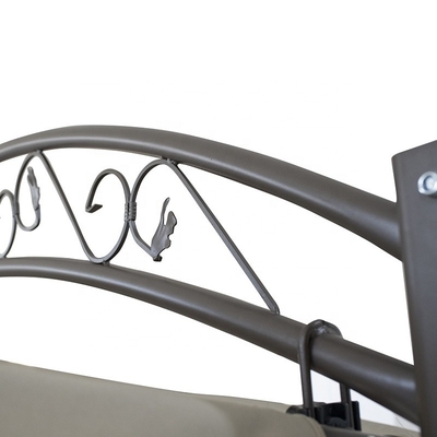 Tuinversieringen Buiten schommelstoel met luifel Pergola Gazebo Kussenbank Bed