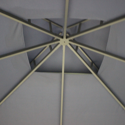 Tuinliefhebbers Polyester Stof Luxe Tuin Gazebo 3x3x2.75m van Professional