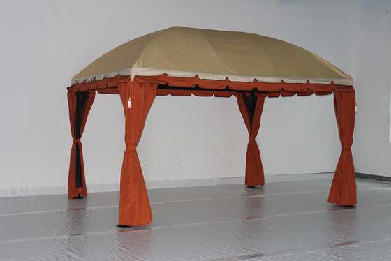PVC Tuinbouw Houten Paviljoen Assemblage Waterdichte Pergola voor buitenpark