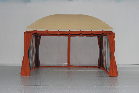 PVC Tuinbouw Houten Paviljoen Assemblage Waterdichte Pergola voor buitenpark