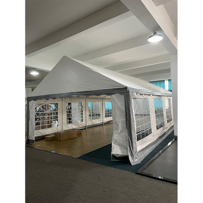 Op maat gemaakte draagbare kleine tuinmarquee bruiloft carport niet gecoat en warmtebehandeld