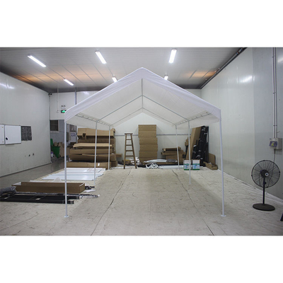 Metalen raam Buitenopslag Schuur 3 x 6 ft Canopy voor fiets Motorfiets Draagbare Shelter