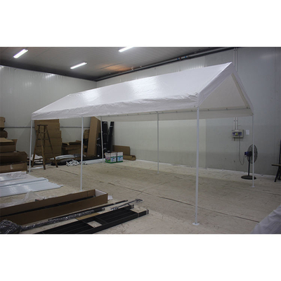 Metalen raam Buitenopslag Schuur 3 x 6 ft Canopy voor fiets Motorfiets Draagbare Shelter