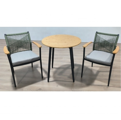 Aluminium Rattan Sofa Set Outdoor Tuinmeubilair met luxe tafel en postverpakking