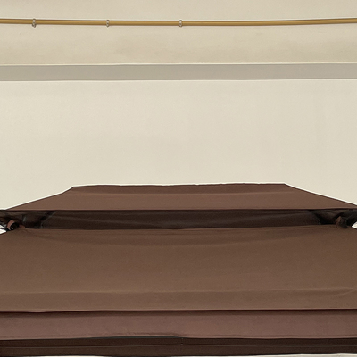 Y Mail Packing Patio Canopy Swing Bed voor Luxe Leisure Outdoor Meubels Tent