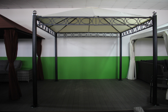 Pergolasbrug Aluminium dakdak Huis Structuur Waterdicht Picnic tent Shelter 3*3M