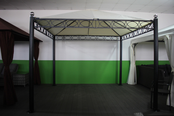 Pergolasbrug Aluminium dakdak Huis Structuur Waterdicht Picnic tent Shelter 3*3M