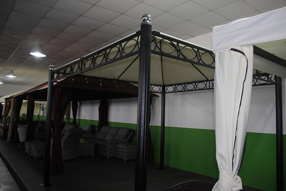 Pergolasbrug Aluminium dakdak Huis Structuur Waterdicht Picnic tent Shelter 3*3M