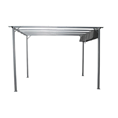 3*3.5*2.35M Aan het huis bevestigd Wit aluminium frame Canopy Bargain Awning Prijs