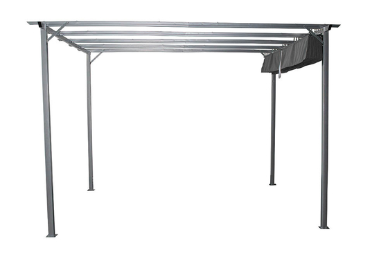 3*3.5*2.35M Aan het huis bevestigd Wit aluminium frame Canopy Bargain Awning Prijs