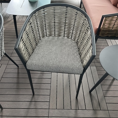 Buitentuin Set Aluminium Rattan Sofa Set Luxe Tafel Teapoo Bistro Set Diner Set