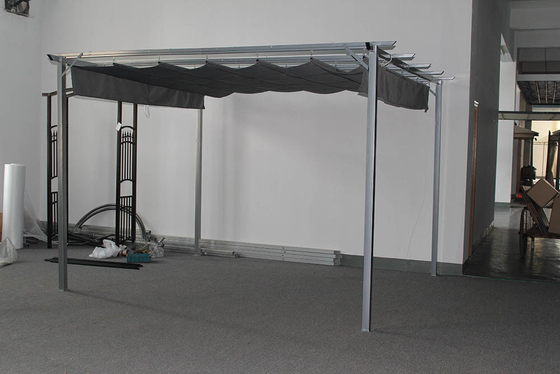 3*3.5*2.35M Aan het huis bevestigd Wit aluminium frame Canopy Bargain Awning Prijs