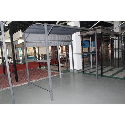 Stalen frame Gazebo Paviljoen Pergola met 2.45*1.37*2.15M Grootte en opvouwbaar ontwerp