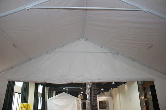 Metalen frame poeder gecoat draagbare auto opslag schuur voor RV Boat Shelter Canopy 6 * 12M