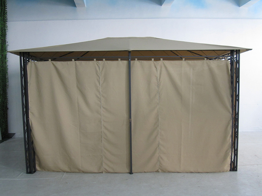 Aanpasbaar polyesterstof en opvouwbaar stalen frame buitentuin Gazebo tent