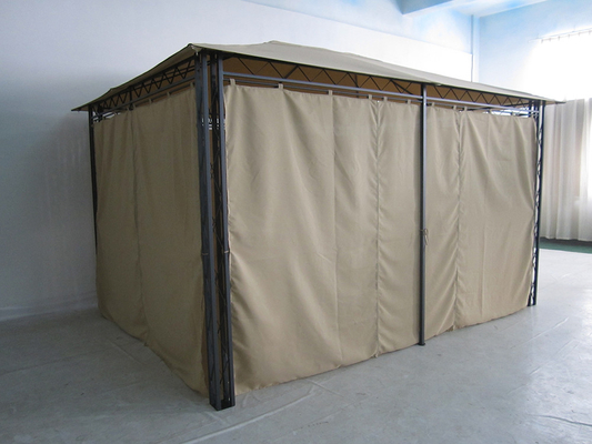Aanpasbaar polyesterstof en opvouwbaar stalen frame buitentuin Gazebo tent