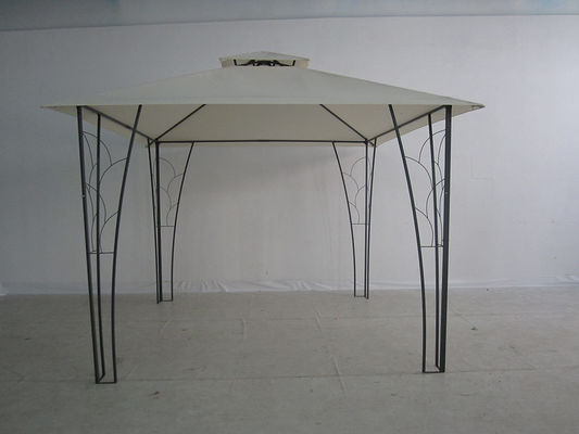 3*3M Double Top Pergola Gazebo Metalen Decoratie Ideaal voor bruiloften en evenementen