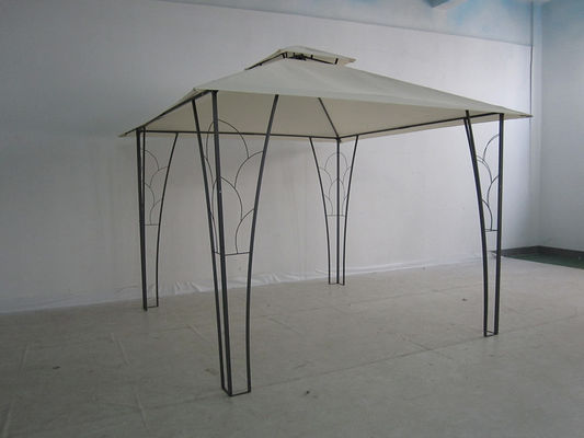 3*3M Double Top Pergola Gazebo Metalen Decoratie Ideaal voor bruiloften en evenementen