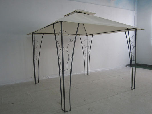 3*3M Double Top Pergola Gazebo Metalen Decoratie Ideaal voor bruiloften en evenementen