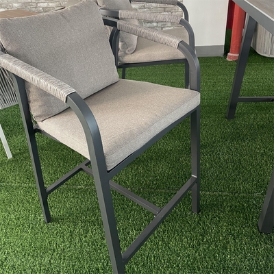 Specific Garden Set Aluminium Rattan Sofa Modern Design Style Tafel Teapoo Bistro Set