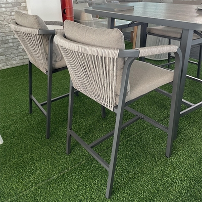 Specific Garden Set Aluminium Rattan Sofa Modern Design Style Tafel Teapoo Bistro Set