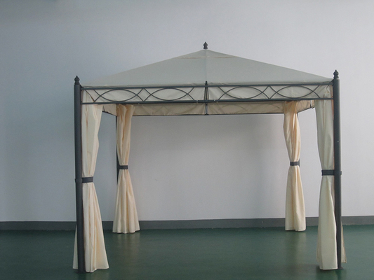 3*3*2.75m bekleed dakdek en opvouwbare tuinconstructies Gazebo met netten