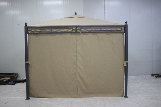 Gemakkelijk te monteren tuin metalen tribune 3*3*2.75M met polyester bovendeel en zijwanden
