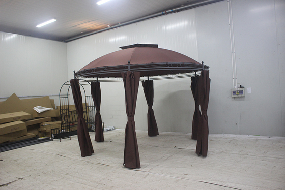 Opvouwbaar raam Gazebo 3x3m Dubbel dak Gereedschap Gratis montage voor duurzame bescherming
