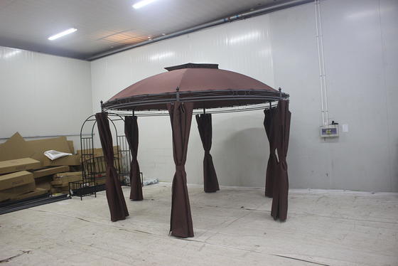 Opvouwbaar raam Gazebo 3x3m Dubbel dak Gereedschap Gratis montage voor duurzame bescherming