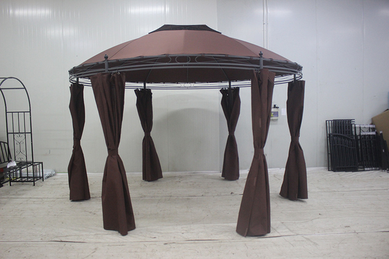 Opvouwbaar raam Gazebo 3x3m Dubbel dak Gereedschap Gratis montage voor duurzame bescherming