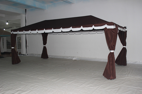 Park Leisure 3*6M Aluminium Zonnebescherming Casual Pop Up Gazebo Met Muggen Net Sidewall