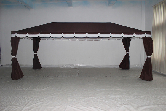 Park Leisure 3*6M Aluminium Zonnebescherming Casual Pop Up Gazebo Met Muggen Net Sidewall