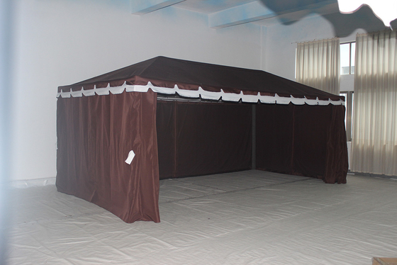 Park Leisure 3*6M Aluminium Zonnebescherming Casual Pop Up Gazebo Met Muggen Net Sidewall