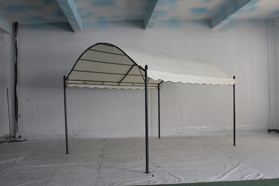 Niet-gecoat staal afgesloten Modern waterdicht Outdoor BBQ Camping Patio Solar Gazebo