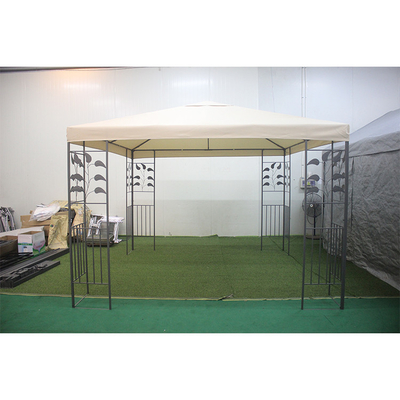Park Leisure Double Top Gazebo 3*3m met PA-gecoate staalframe en polyesterstof