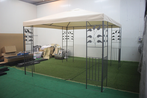 Park Leisure Double Top Gazebo 3*3m met PA-gecoate staalframe en polyesterstof