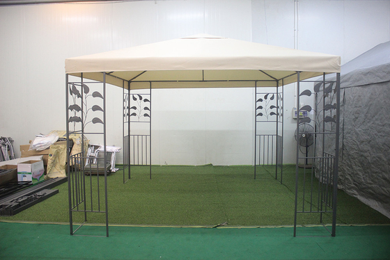 Park Leisure Double Top Gazebo 3*3m met PA-gecoate staalframe en polyesterstof