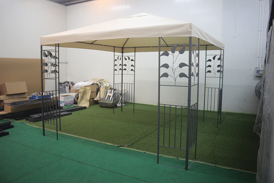 Park Leisure Double Top Gazebo 3*3m met PA-gecoate staalframe en polyesterstof