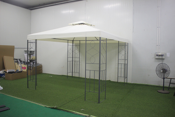 Creëer een stijlvolle en functionele buitenruimte met de 3x3m stalen patio Gazebo Paviljoen