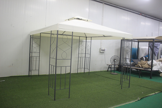 Creëer een stijlvolle en functionele buitenruimte met de 3x3m stalen patio Gazebo Paviljoen