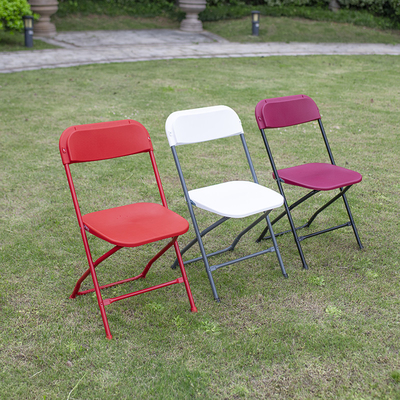 Opstapelbare tuin bruidsstoel, perfect voor buitensport en evenementen