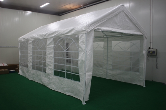 Buitencarport 3X6M Tuinschuur met deuren en ramen