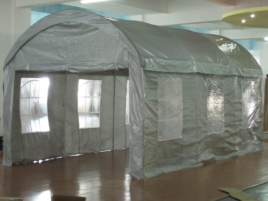 Waterdicht stalen frame Dome opslag tent Shelter Carport Canopy voor buiten 300 * 600cm