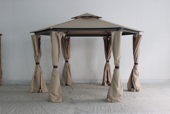 Buitentuin opvouwbare Gazebo Pergola met gemakkelijke montage en PVC-gecoate frame afwerking