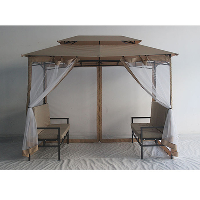Op maat gemaakte tuin Gazebo Terras Tuin Gebruikt Waterdicht Metalen Gazebo