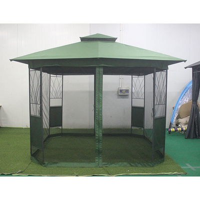 Grote tenten Gazebos waterdicht en draagbaar ijzeren Gazebos met muggennet