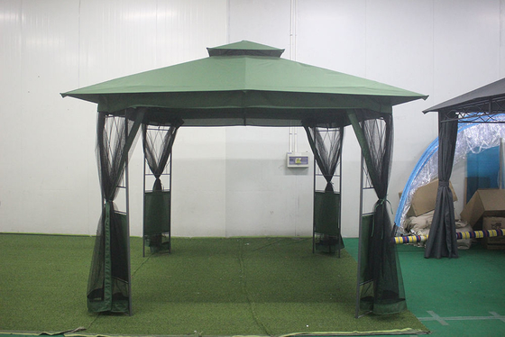 Grote tenten Gazebos waterdicht en draagbaar ijzeren Gazebos met muggennet