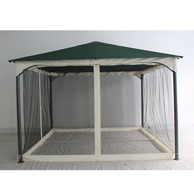 Opvouwbaar frame Buiten Gazebo Canvas Canopy Vervangend deksel met muggennet
